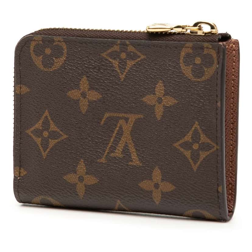 Louis Vuitton Monogram Noa Compact Wallet Brown Good condition - Back View
