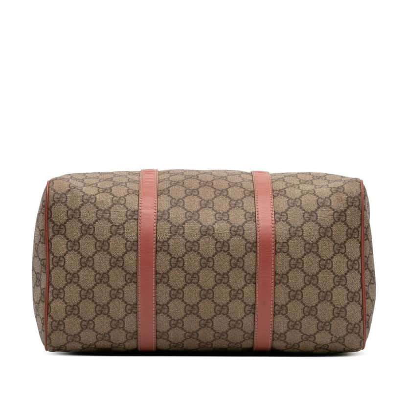 Gucci Medium GG Supreme Joy Boston Bag Brown Canvas Very good condition - Inside View