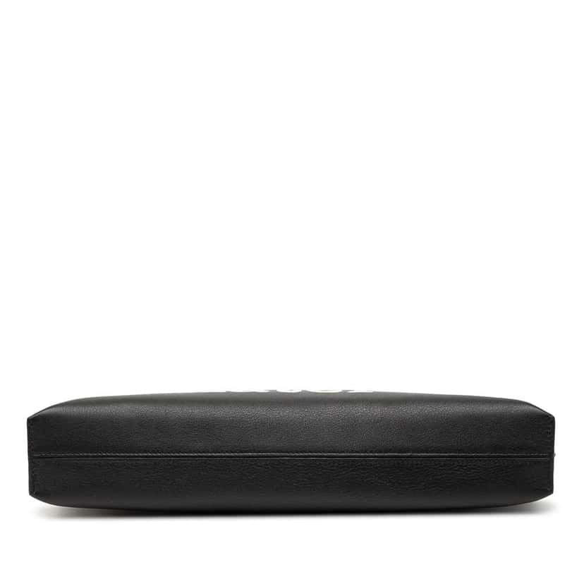 Loewe Calfskin Anagram See U Later T Pouch Black Leather Very good condition - Inside View