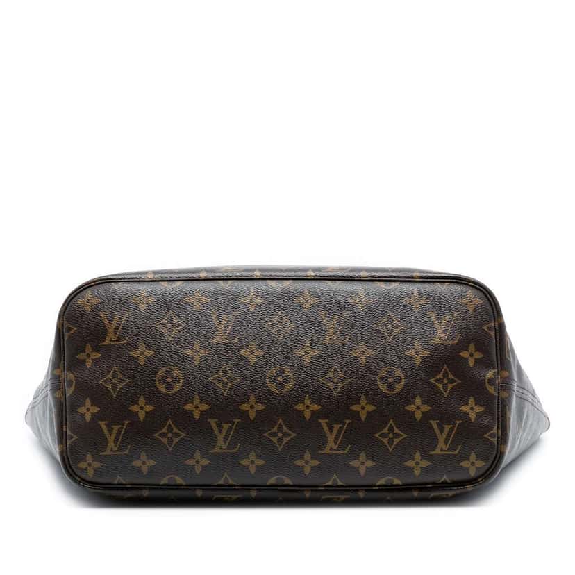 Louis Vuitton Monogram V Neverfull MM Brown Very good condition - Inside View