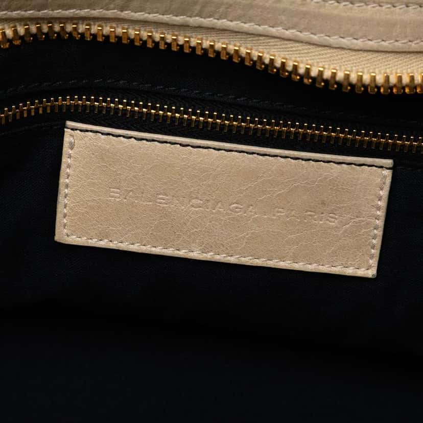Balenciaga Lambskin Motocross Giant 21 RTT Bag Brown Leather Good condition - Box View