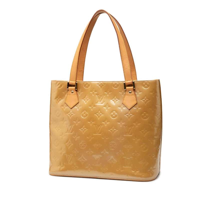 Louis Vuitton Monogram Vernis Houston Brown Leather Very good condition - Back View