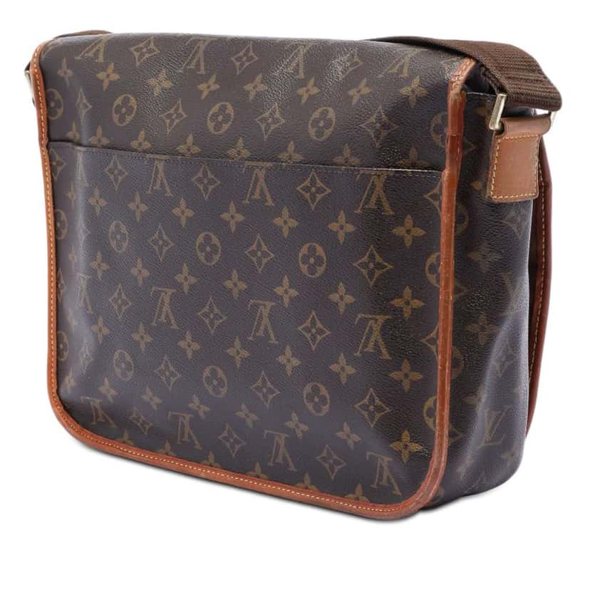 Louis Vuitton Monogram Bosphore Messenger GM Brown Very good condition - Back View
