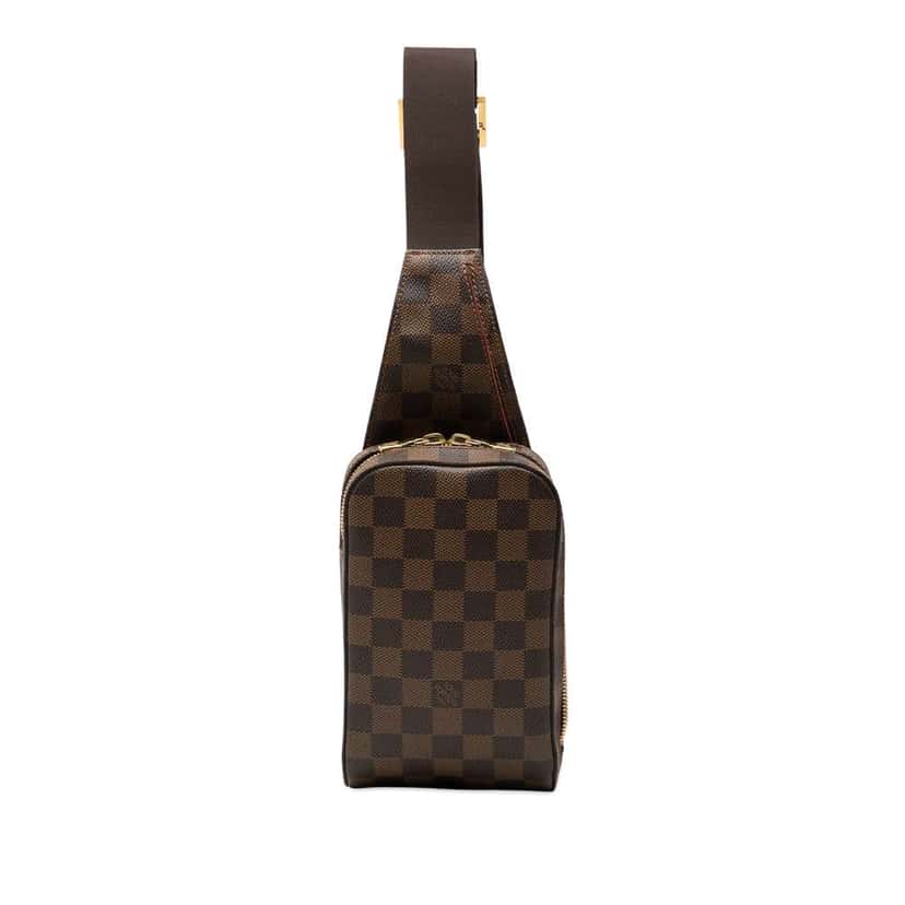 Louis Vuitton Damier Ebene Geronimos Brown Good condition - Front View