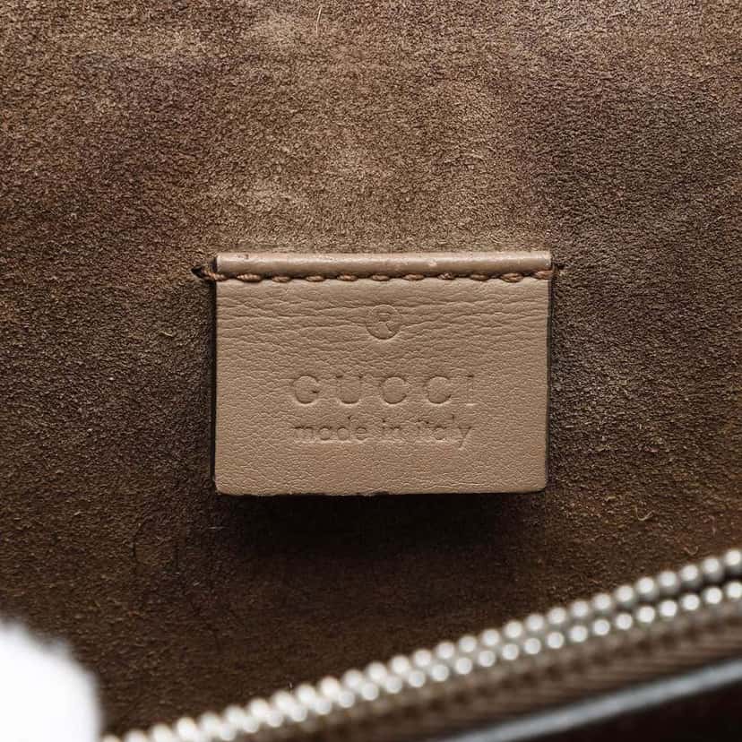 Gucci Medium GG Supreme Dionysus Shoulder Bag Brown Canvas Good condition - Box View