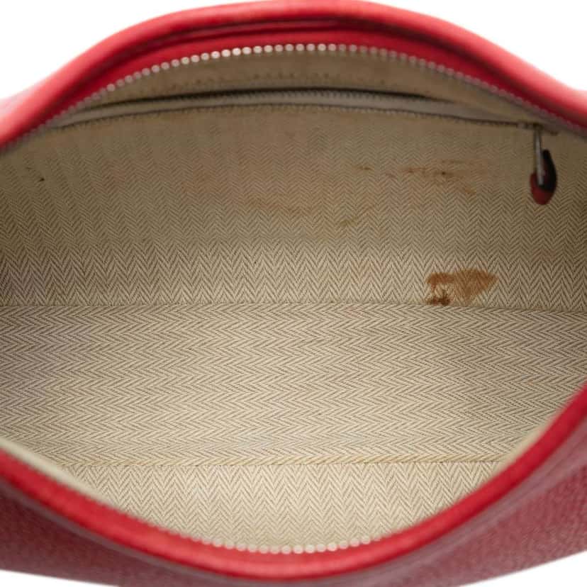 Hermès Clemence Massai GM Red Leather Good condition - Model View