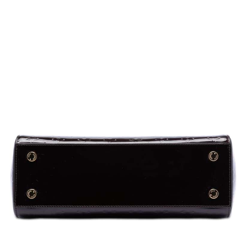 Louis Vuitton Monogram Vernis Brea MM Purple Leather Good condition - Inside View