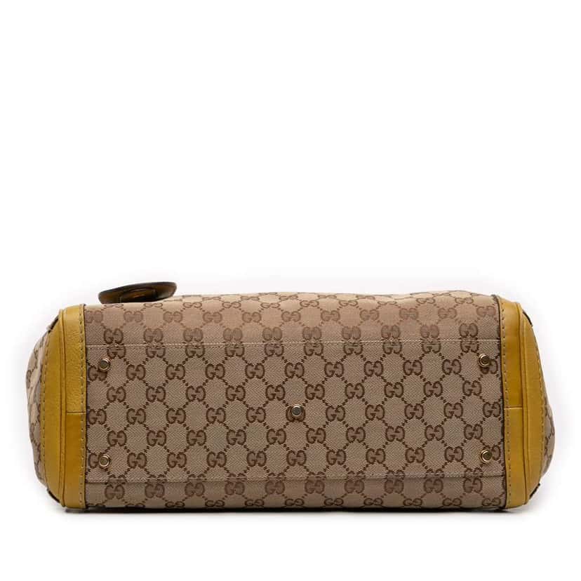 Gucci GG Canvas Running Tote Brown Canvas Very good condition - Inside View