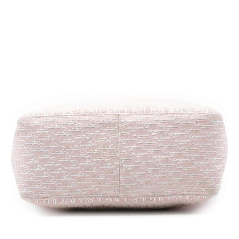 Dior Diorissimo Trotter Canvas Tote Pink Canvas Very good condition - Inside View