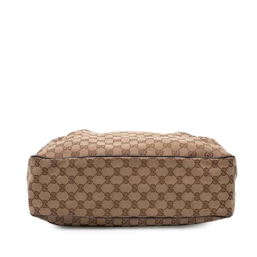 Gucci GG Canvas Sukey Tote Brown Canvas Good condition - Inside View