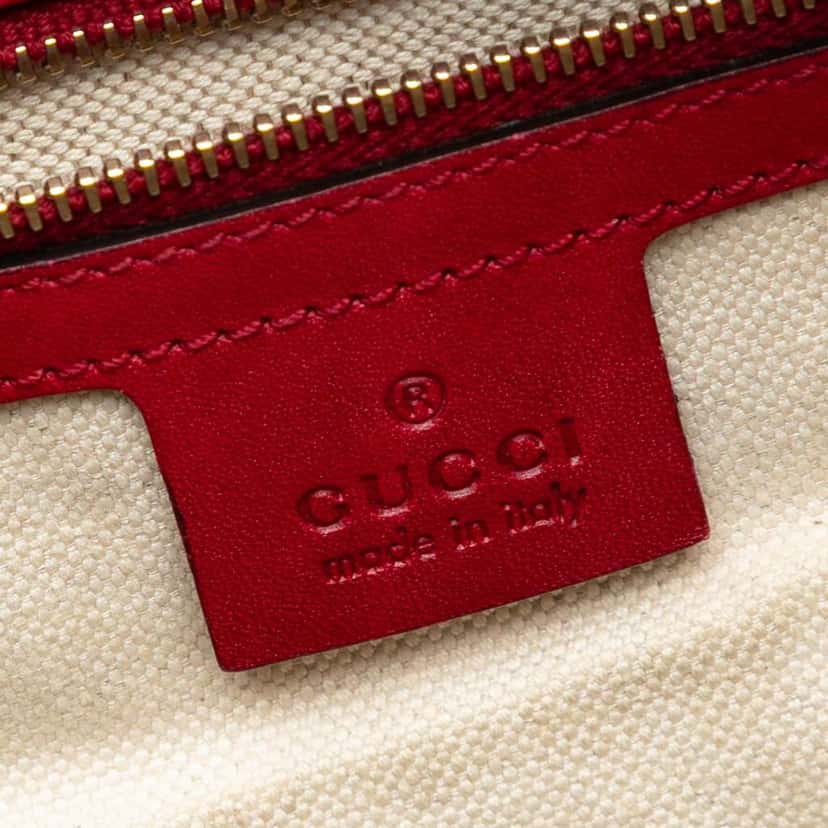 Gucci Medium GG Canvas Joy Boston Bag Brown Canvas Very good condition - Box View