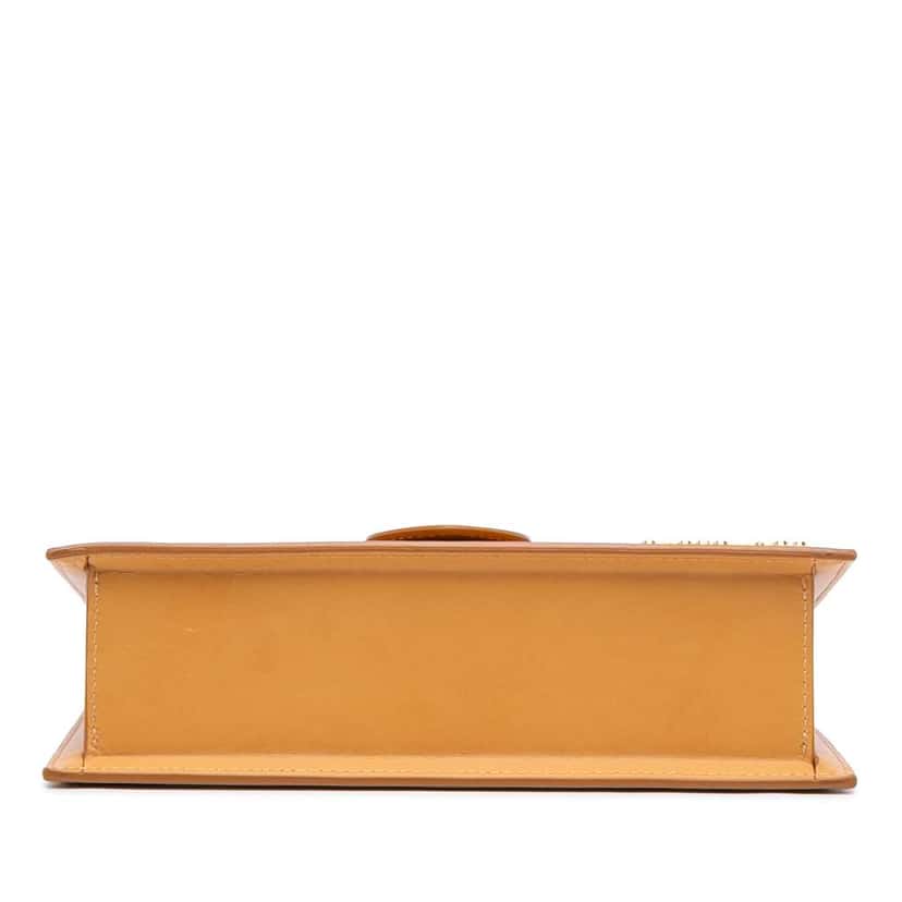 Jacquemus Leather Le Grand Bambino Brown Leather Good condition - Inside View