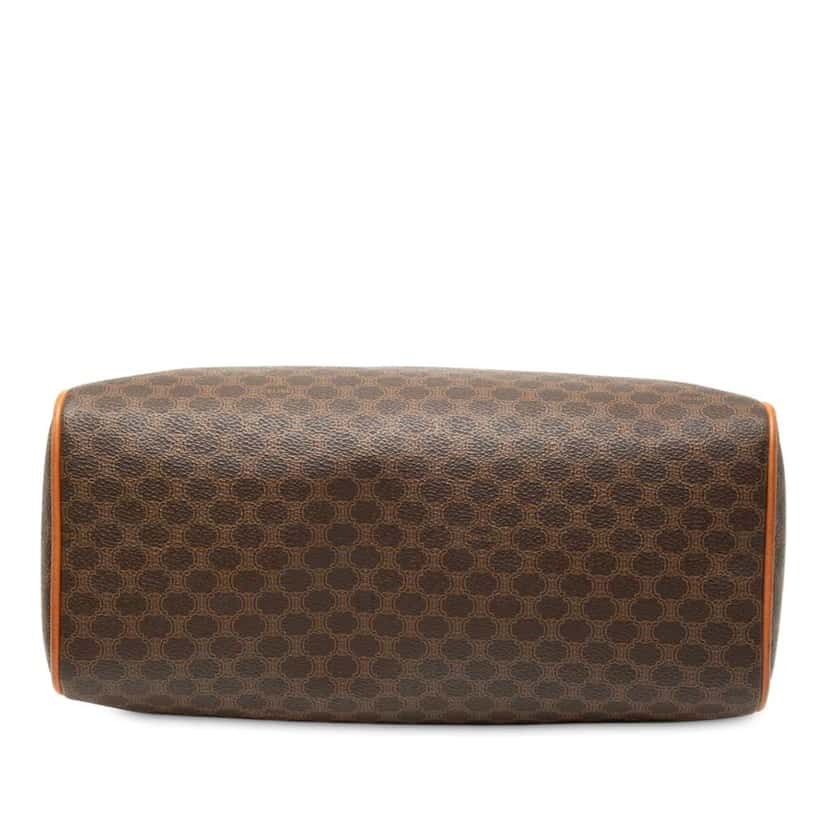 Celine Macadam Coated Canvas Handbag Brown Canvas Good condition - Inside View