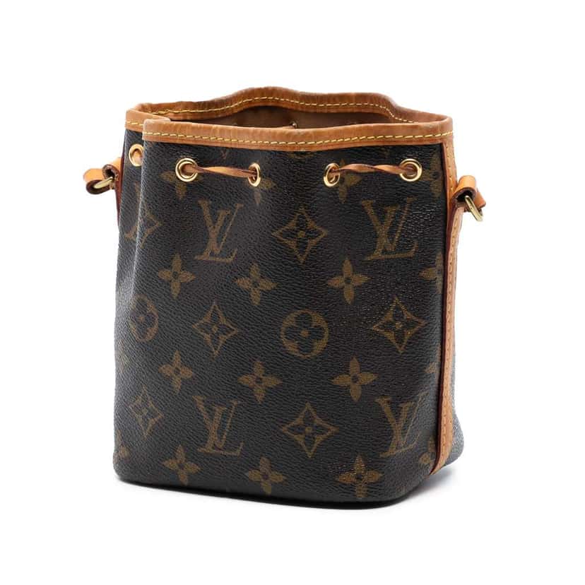 Louis Vuitton Monogram Nano Noe Brown Very good condition - Back View