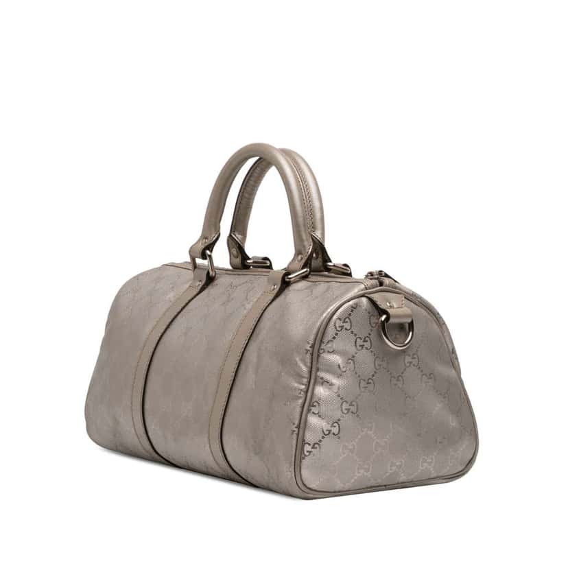 Gucci GG Imprime Joy Boston Gold Canvas Good condition - Back View