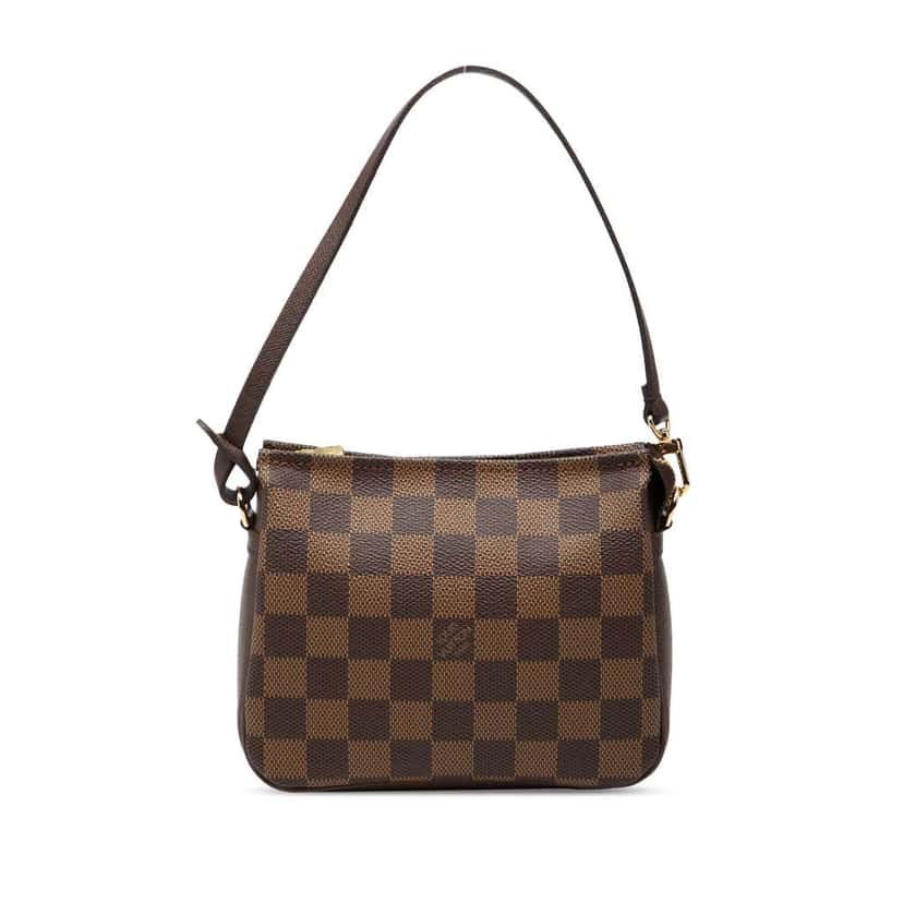 Louis Vuitton Damier Ebene Trousse Pochette Brown Very good condition - Front View
