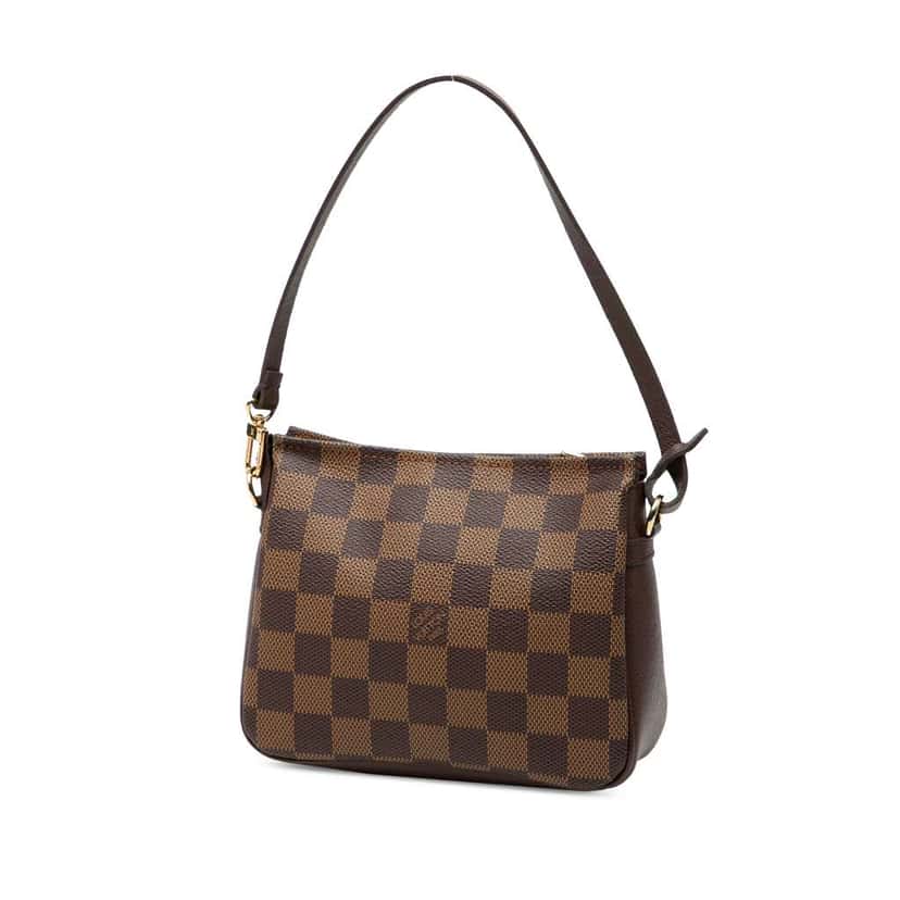 Louis Vuitton Damier Ebene Trousse Pochette Brown Very good condition - Back View