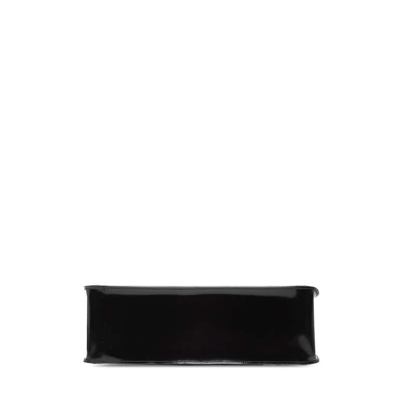Chanel CC Patent Tote Black Leather Good condition - Inside View