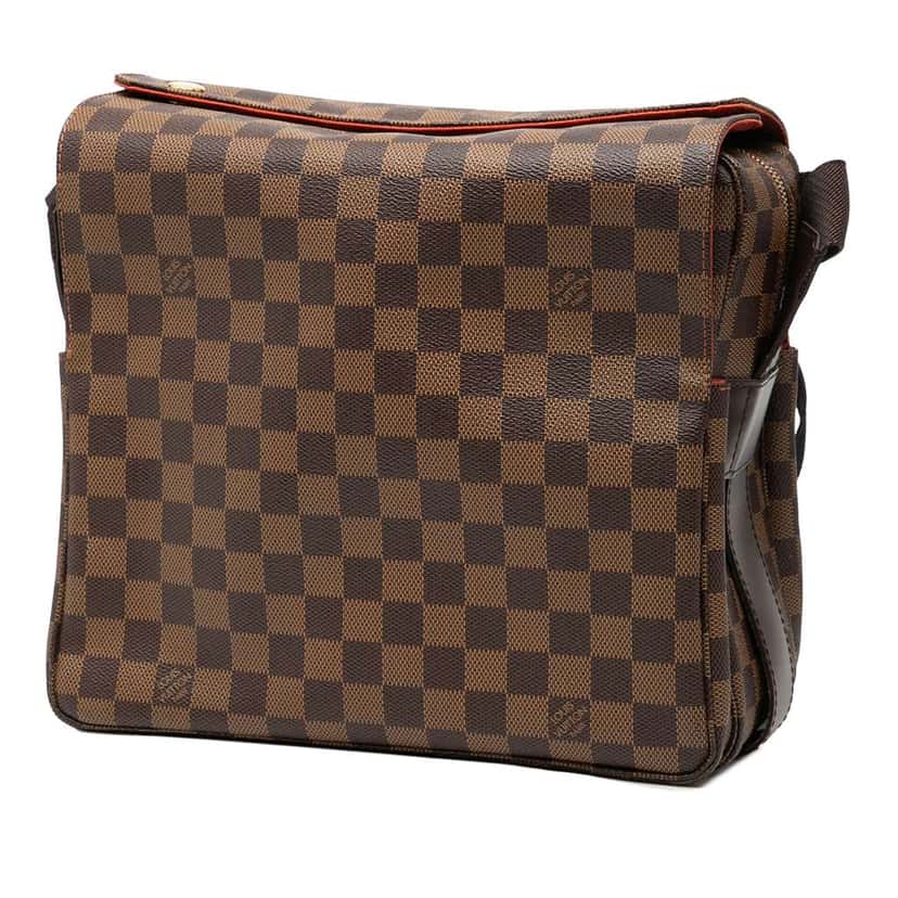 Louis Vuitton Damier Ebene Naviglio Brown Very good condition - Back View