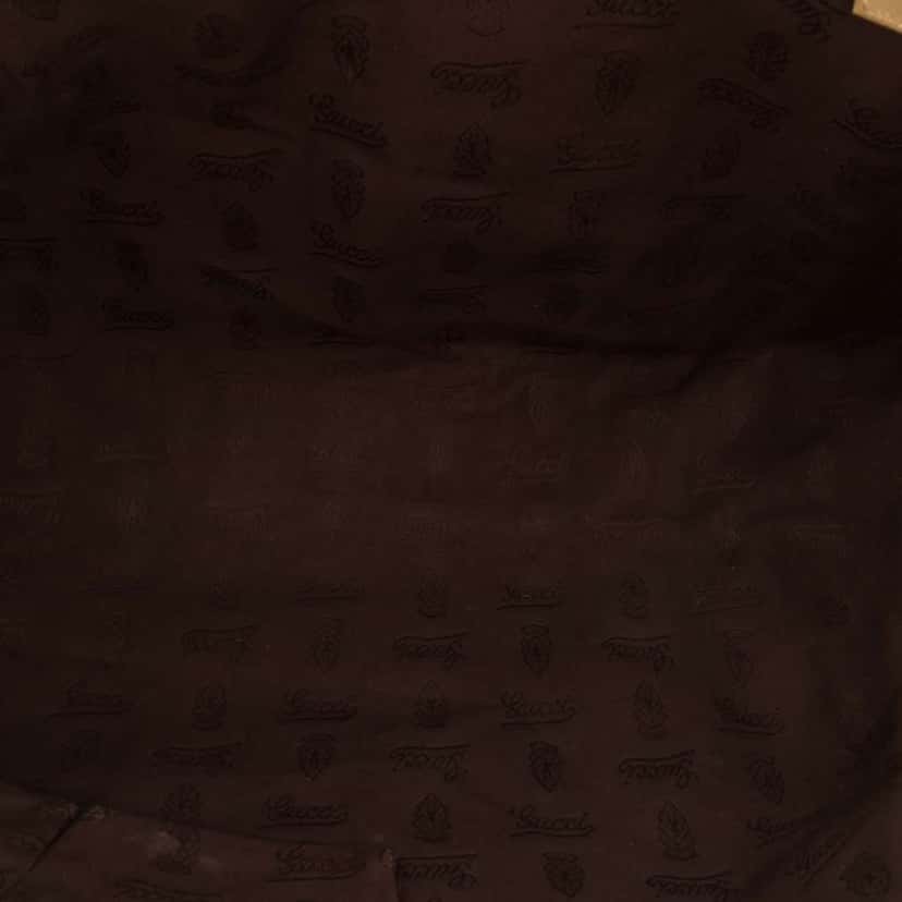 Gucci Large GG Imprime Tote Gold Canvas Very good condition - Model View