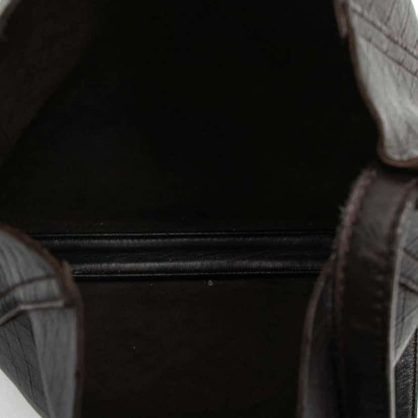 Bottega Veneta Leather Intrecciomirage Crossbody Brown Leather Very good condition - Model View