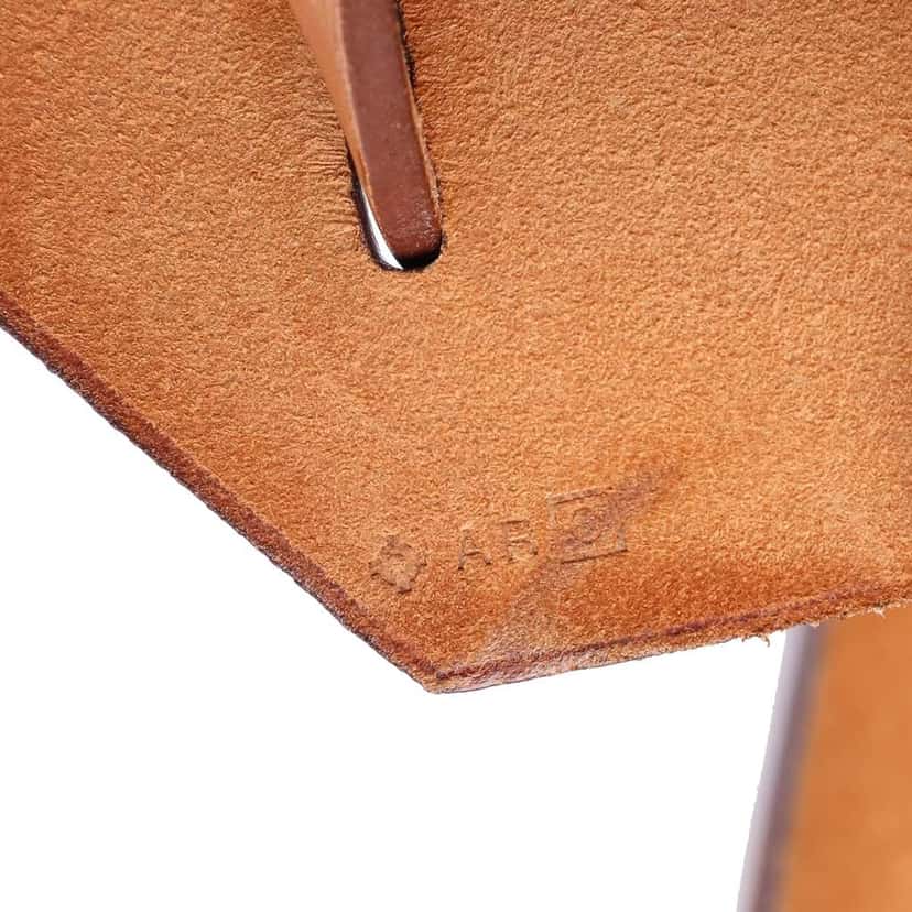 Hermès Toile Herbag Zip 31 Orange Canvas Good condition - Model View