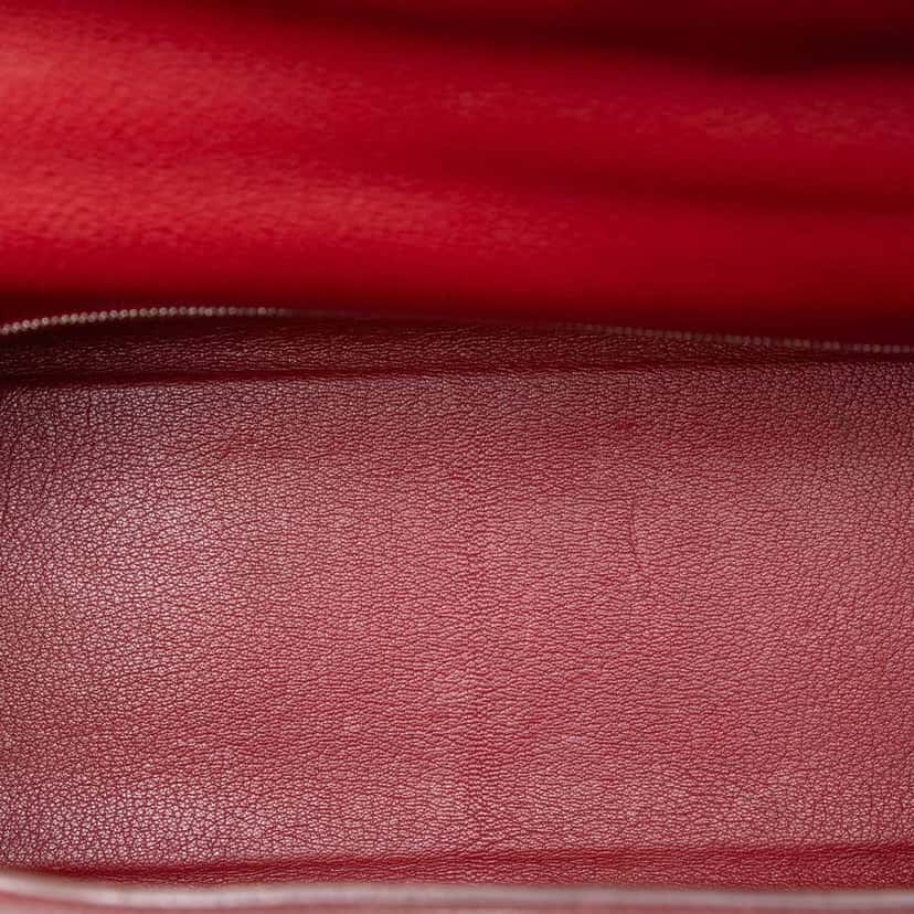 Hermès Togo Kelly II Retourne 32 Red Leather Good condition - Model View