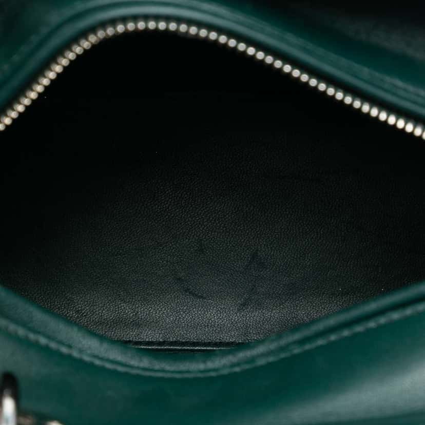 Dior Medium Tricolor Lambskin Cannage Lady Dior Blue Leather Good condition - Model View