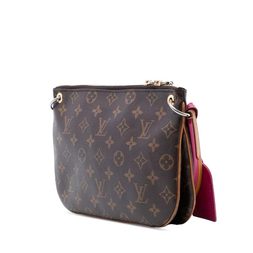 Louis Vuitton Monogram Lorette Brown Good condition - Back View