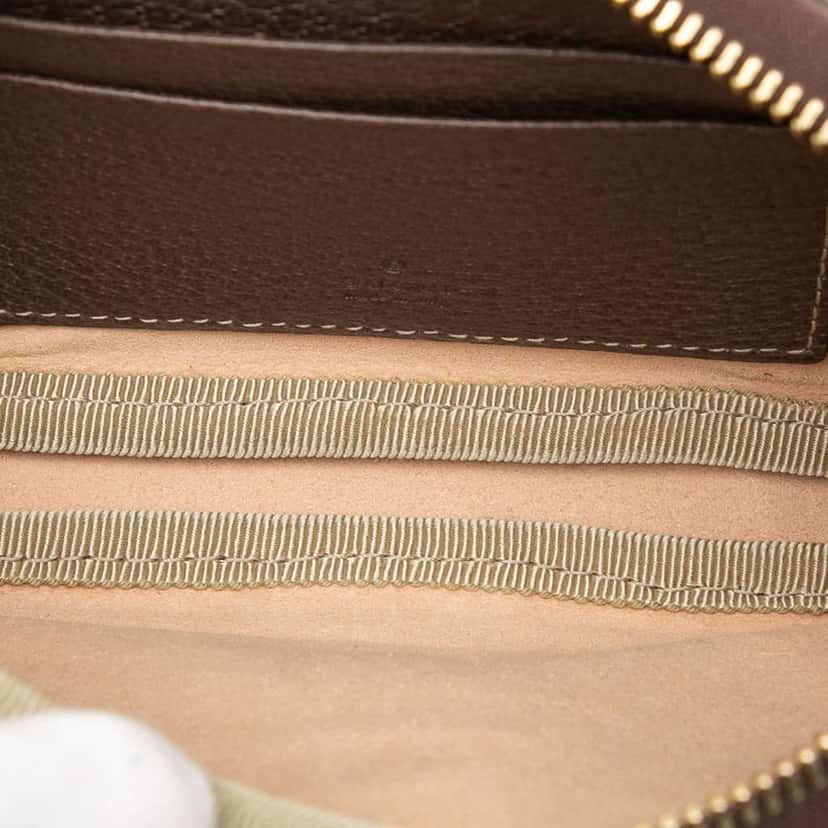 Gucci Small GG Supreme Web Ophidia Belt Bag Brown Canvas Very good condition - Model View