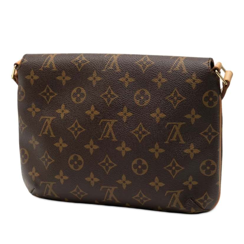 Louis Vuitton Monogram Musette Tango Short Strap Brown Very good condition - Back View