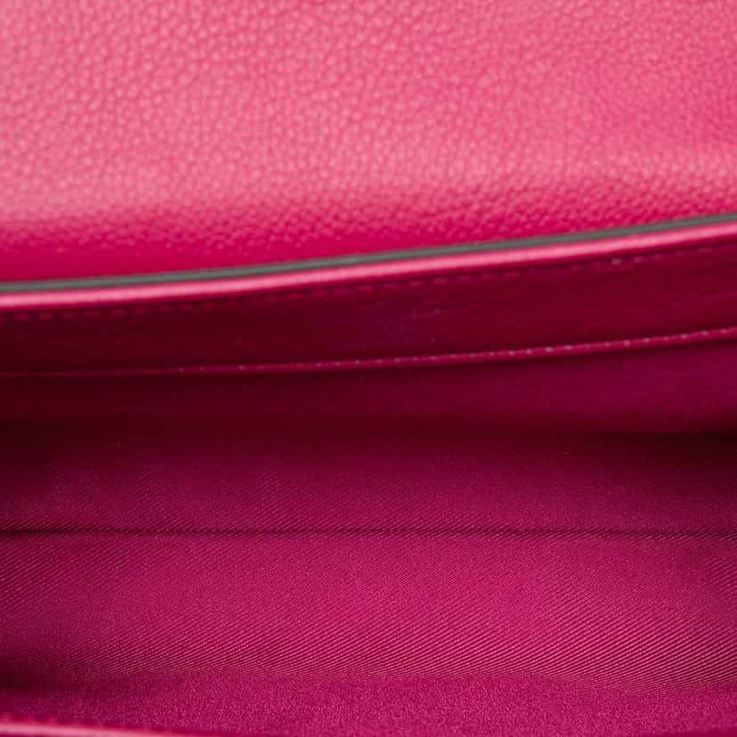 Louis Vuitton Tricolor Leather Lockme II BB Purple Leather Very good condition - Model View