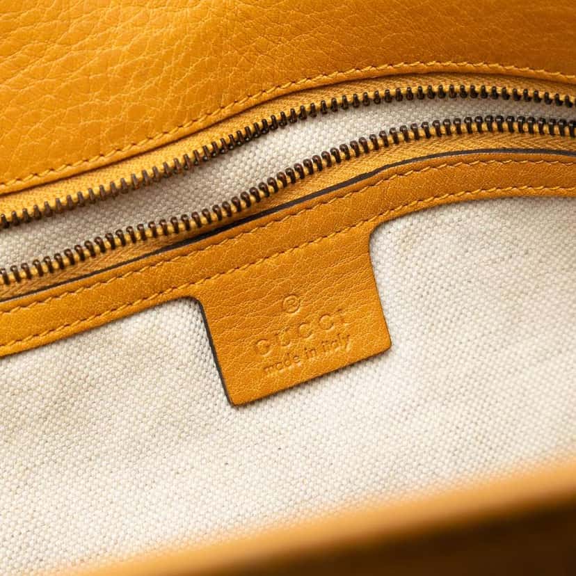 Gucci Large GG Canvas Laidback Crafty Tote Brown Canvas Very good condition - Box View