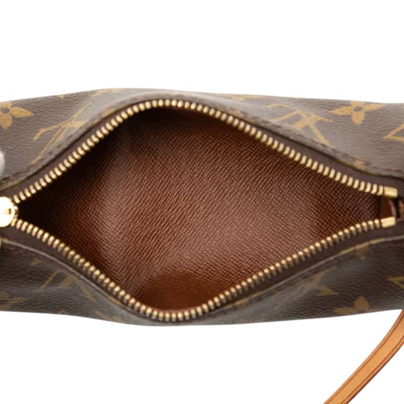 Louis Vuitton Monogram Papillon Pochette Brown Very good condition - Model View