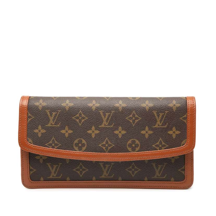 Louis Vuitton Monogram Pochette Dame PM Brown Good condition - Front View