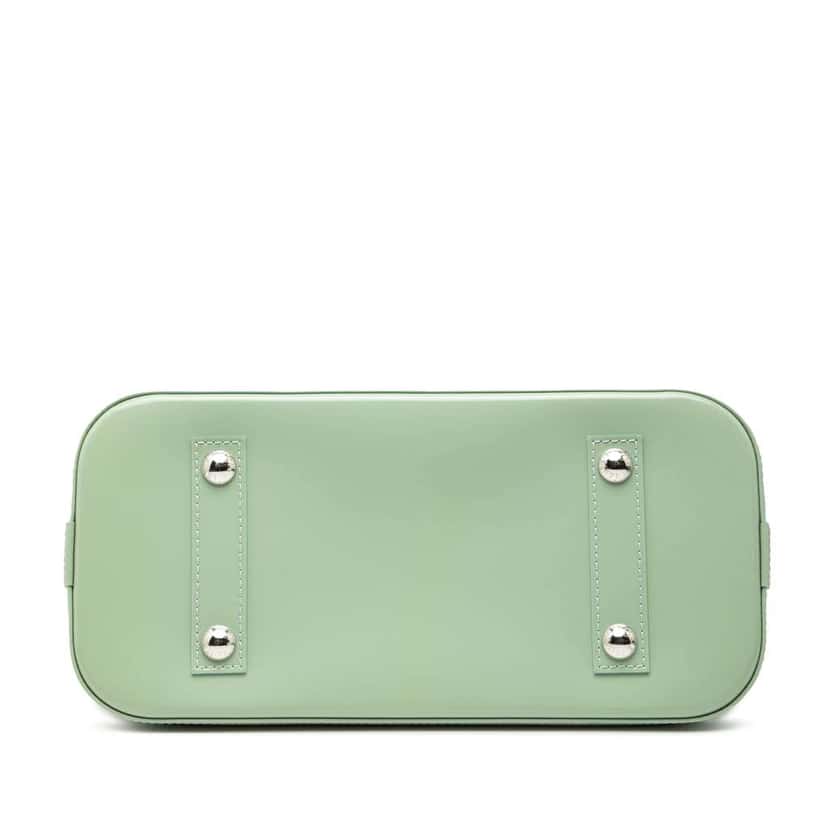 Louis Vuitton Electric Epi Alma PM Green Leather Good condition - Inside View