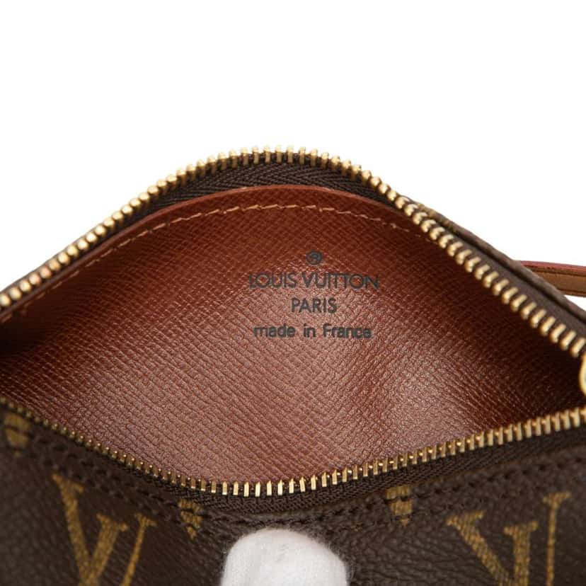 Louis Vuitton Monogram Papillon Pochette Brown Good condition - Box View