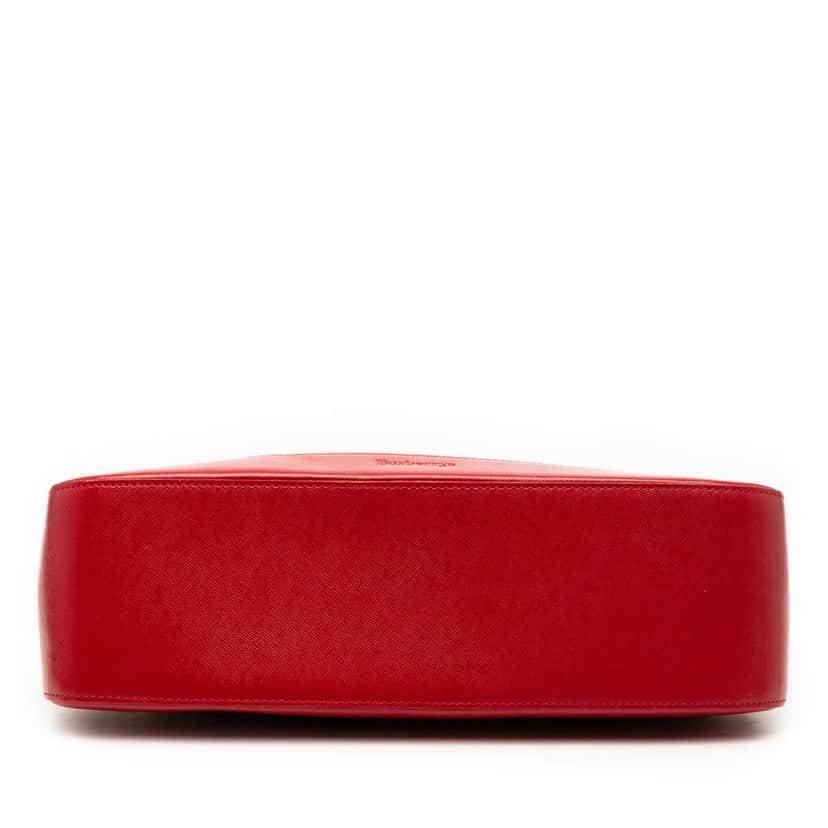 Burberry Haymarket Check Canvas Handbag Brown Canvas Good condition - Inside View