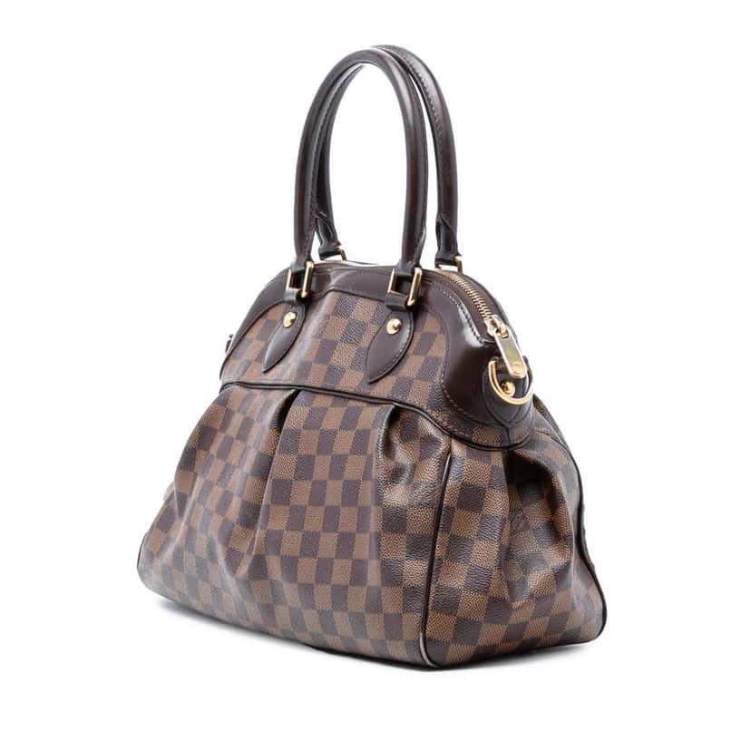 Louis Vuitton Damier Ebene Trevi PM Brown Very good condition - Back View