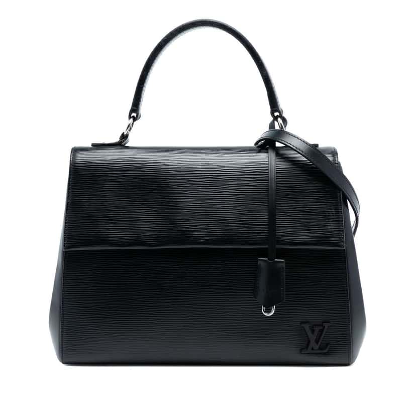 Louis Vuitton Epi Cluny MM Black Leather Very good condition - Front View