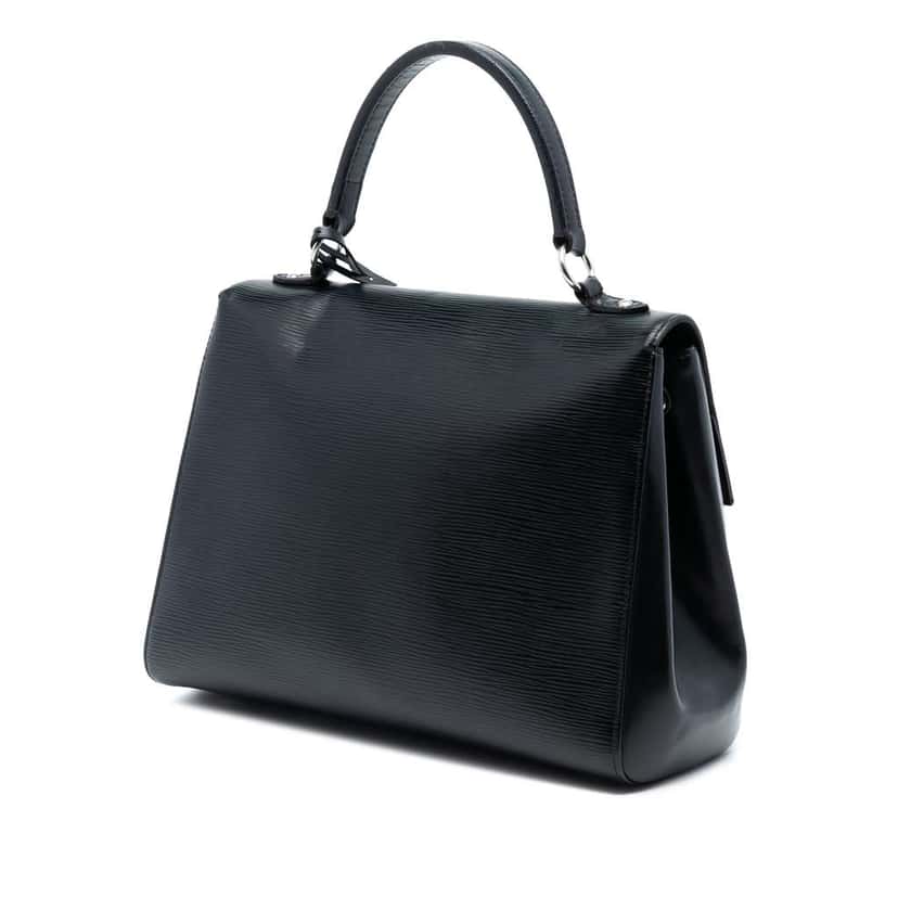 Louis Vuitton Epi Cluny MM Black Leather Very good condition - Back View