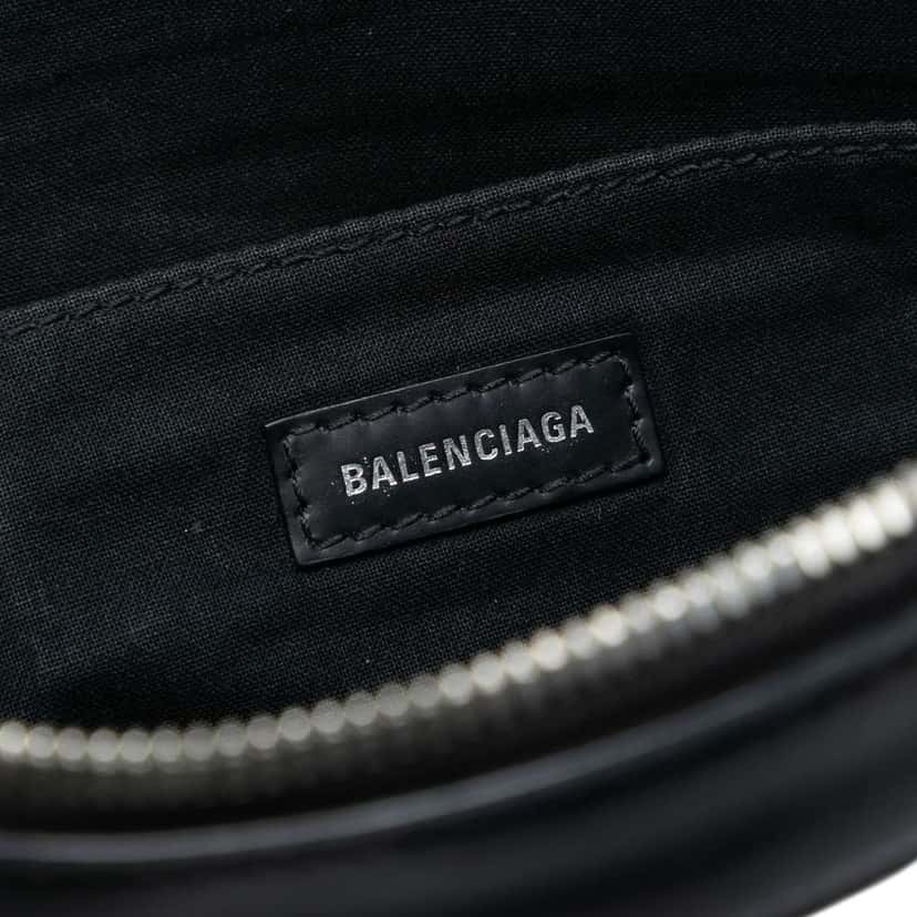 Balenciaga Canvas Navy Clip M Brown Canvas Very good condition - Box View
