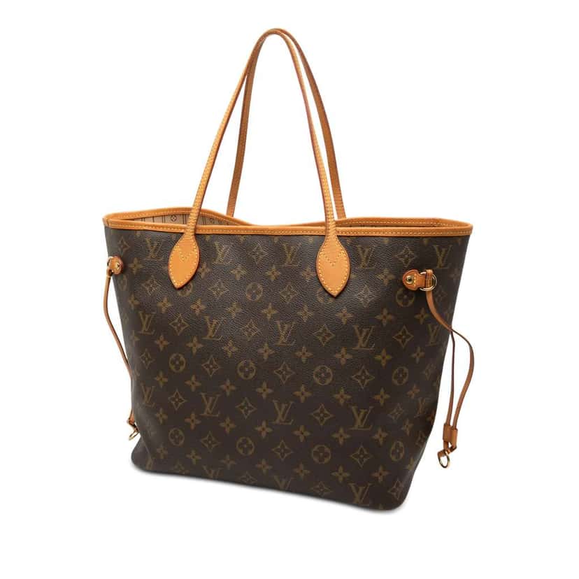 Louis Vuitton Monogram Neverfull MM Brown Very good condition - Back View