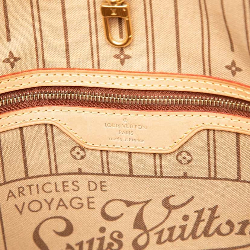 Louis Vuitton Monogram Neverfull MM Brown Very good condition - Box View