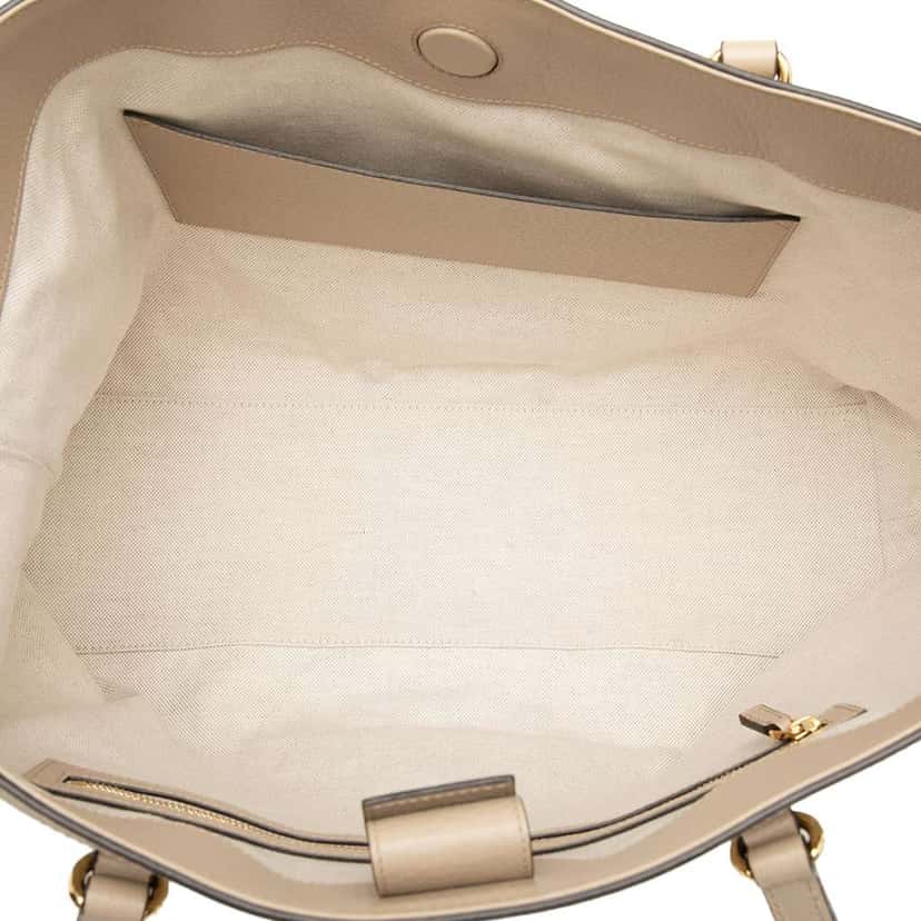 Gucci Medium GG Supreme Ophidia Tote Brown Canvas Very good condition - Model View