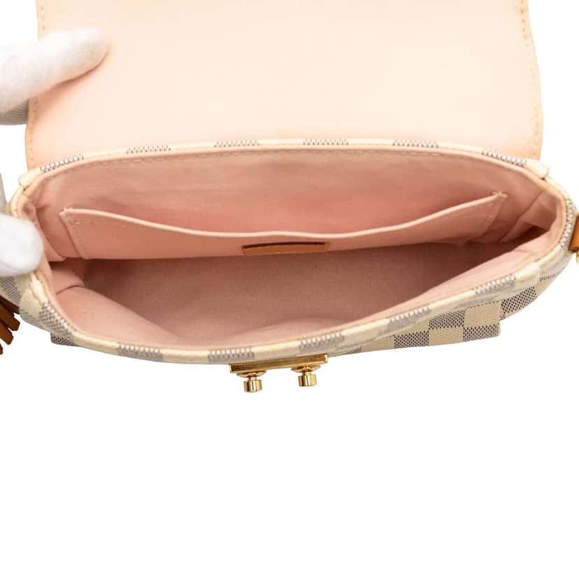 Louis Vuitton Damier Azur Croisette White Good condition - Model View