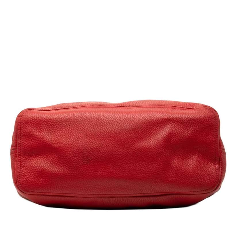 Prada Vitello Daino Hobo Bag Red Leather Very good condition - Inside View