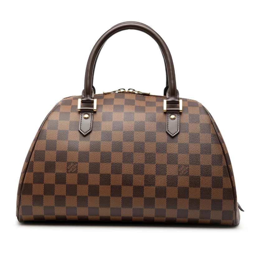 Louis Vuitton Damier Ebene Ribera MM Brown Good condition - Front View