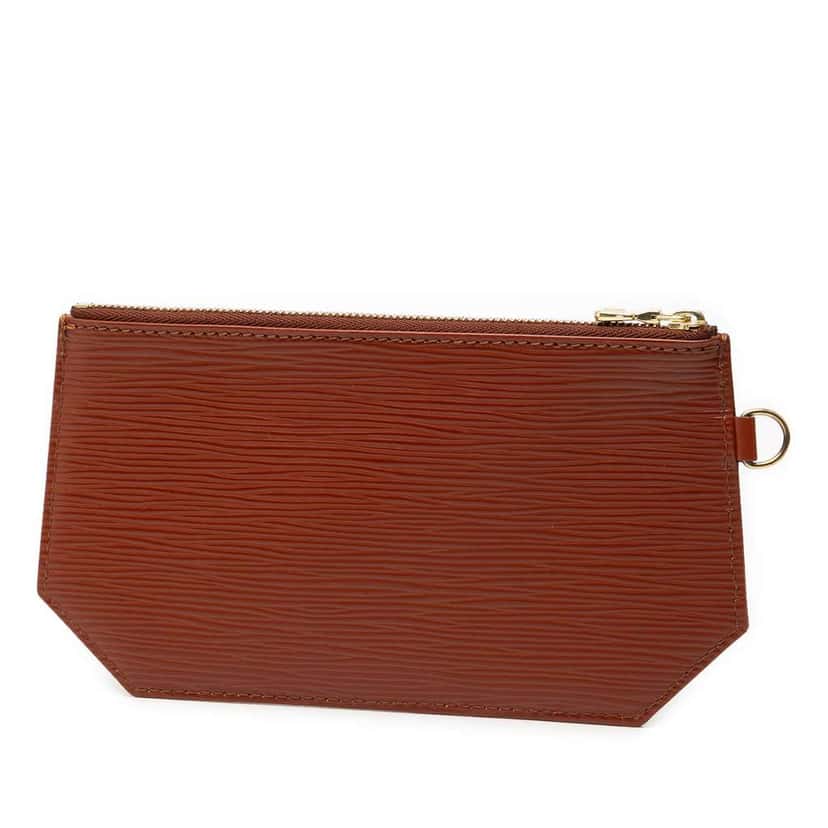 Louis Vuitton Epi Sac D Epaule Pouch Brown Leather Very good condition - Back View
