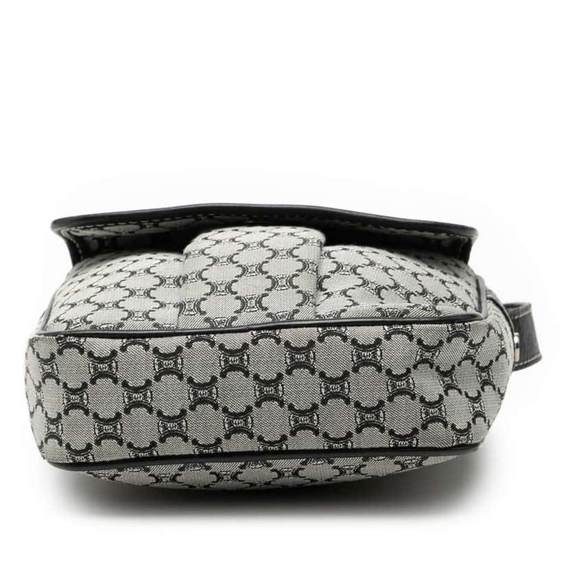 Celine Macadam Canvas Crossbody Grey Canvas Very good condition - Inside View